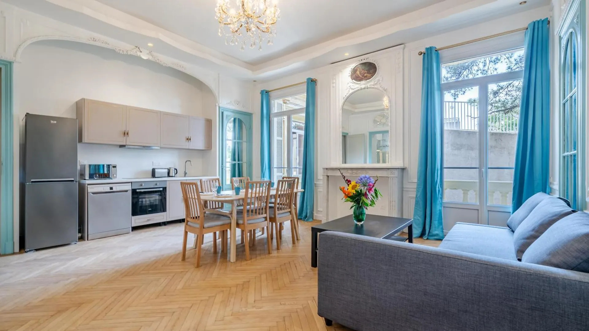 Luxueux 2P Proche Mer Nizza Franciaország